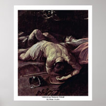 Victorious Samson Detail By Reni Guido Poster