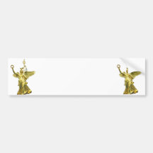 Victory Column Angel (siegessaule),Berlin (v10) Bumper Stickers