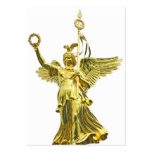 Victory Column Angel (siegessaule),Berlin (v10) Business Card Templates