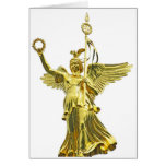Victory Column Angel (siegessaule),Berlin (v10) Greeting Cards