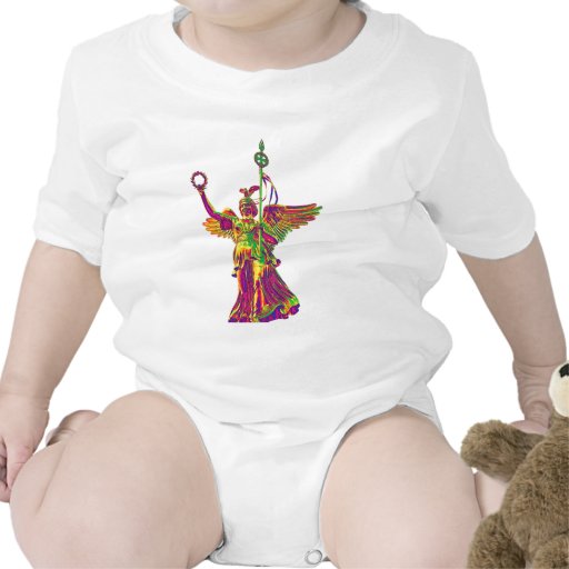 Victory Column (siegessaule),Berlin, Angel Coloure T Shirt