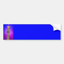 Victory Column (siegessaule),Berlin, Art Sky Bumper Stickers
