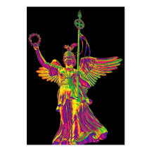 Victory Column (siegessaule),Berlin, Rainbow Angel Business Card
