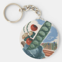 Victory Garden Keychain