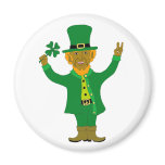 Victory Leprechaun Fridge Magnet