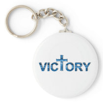 Victory Ombre bleu. Keychain