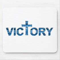 Victory Ombre bleu. Mouse Pads