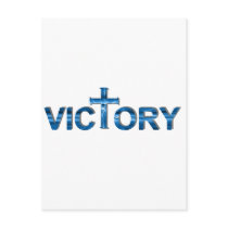 Victory Ombre bleu. Post Card