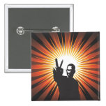 Victory Pinback Button