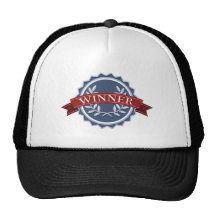 Victory reward winners shield trucker hat