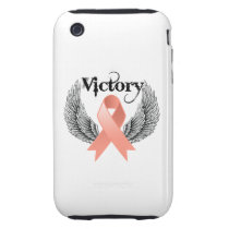 Victory Wings Endometrial Cancer Iphone 3 Tough Cover