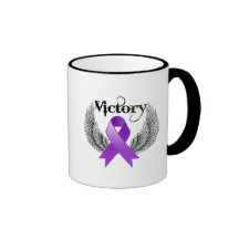 Victory Wings - Pancreatic Cancer Mugs