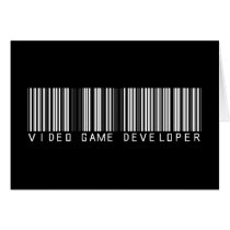 Video Game Developer Bar Code