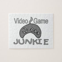 Video Game Junkie Jigsaw Puzzle