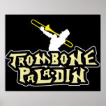 video game parody trombone paladin posters