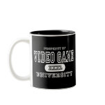 Video Game University Dark Mugs