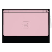 Video Gamer 8th Birthday Party Pink Invitation Card