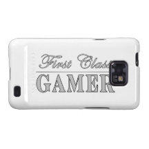 Video Games and Gamers : First Class Gamer Samsung Galaxy SII Cover