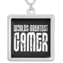 Video Games Gaming & Gamers Worlds Greatest Gamer Custom Jewelry