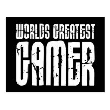 Video Games Gaming & Gamers Worlds Greatest Gamer Post Card