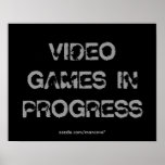 Video Games  Poster Template