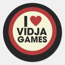 Video Games Sticker