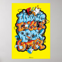 Vie comme un Rockstar Posters