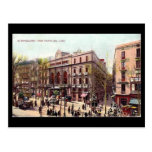 Vieille carte postale, Barcelone, Gran Teatro del 