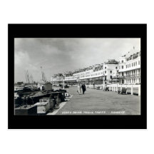 Vieille carte postale, Douvres, Kent