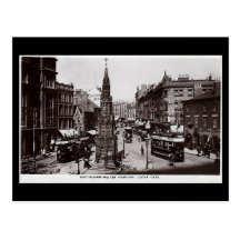 Vieille carte postale - Nottingham