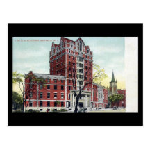 Vieille carte postale - YMCA, Buffalo, NY