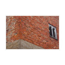 Vieille copie de toile de bâtiment toile tendue sur châssis