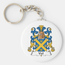 Viel Family Crest Keychain