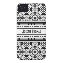 Vienna Secession Arts & Crafts Damask iPhone 4 Case-Mate Cases