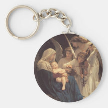 Vierge aux Anges Key Chain