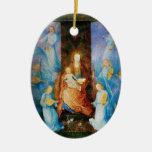 VIERGE AVEC l'ENFANT - CONCERT des ANGES, saphir b Décoration De Noël
