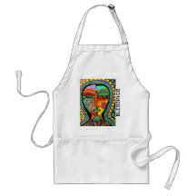 Vierge de Talavera des bénédictions de Guadalupe Tablier