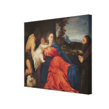 Vierge et nourrisson impressions sur toile
