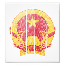Vietnam Coat Of Arms Art Photo