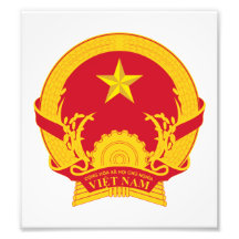 Vietnam Coat Of Arms Photo Print