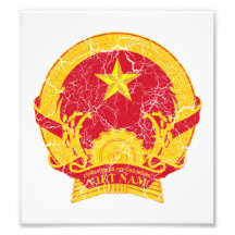 Vietnam Coat Of Arms Photograph