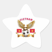 Vietnam Football Designs Sticker