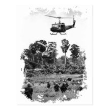 Vietnam Huey Landing Post Cards
