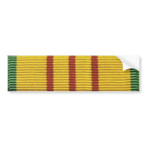 Vietnam service ribbon bumper sticker