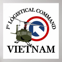 Vietnam Vet - 1st Log Cmd Posters