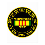 Vietnam Vet We Can Still Kick Ass Postcard