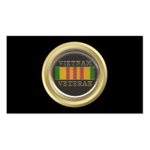 Vietnam Veteran Business Card