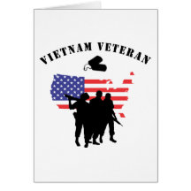 Vietnam Veteran Greeting Card