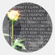 vietnam veterans memorial sticker