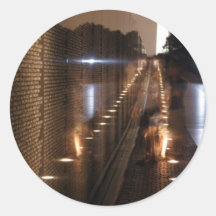 Vietnam Veterans Memorial Wall Photo Sticker